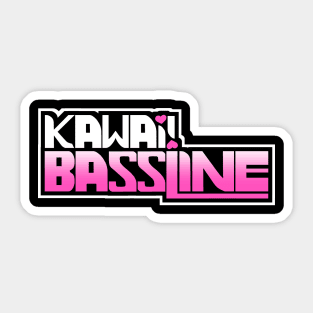 Kawaiii Bassline Sticker